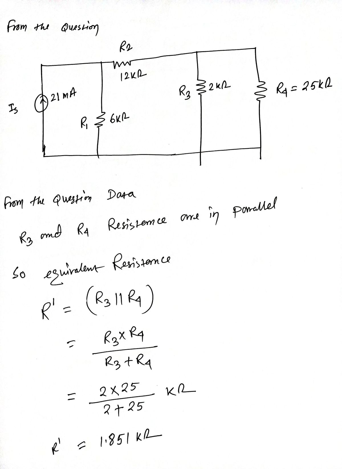 Electrical Engineering homework question answer, step 1, image 1